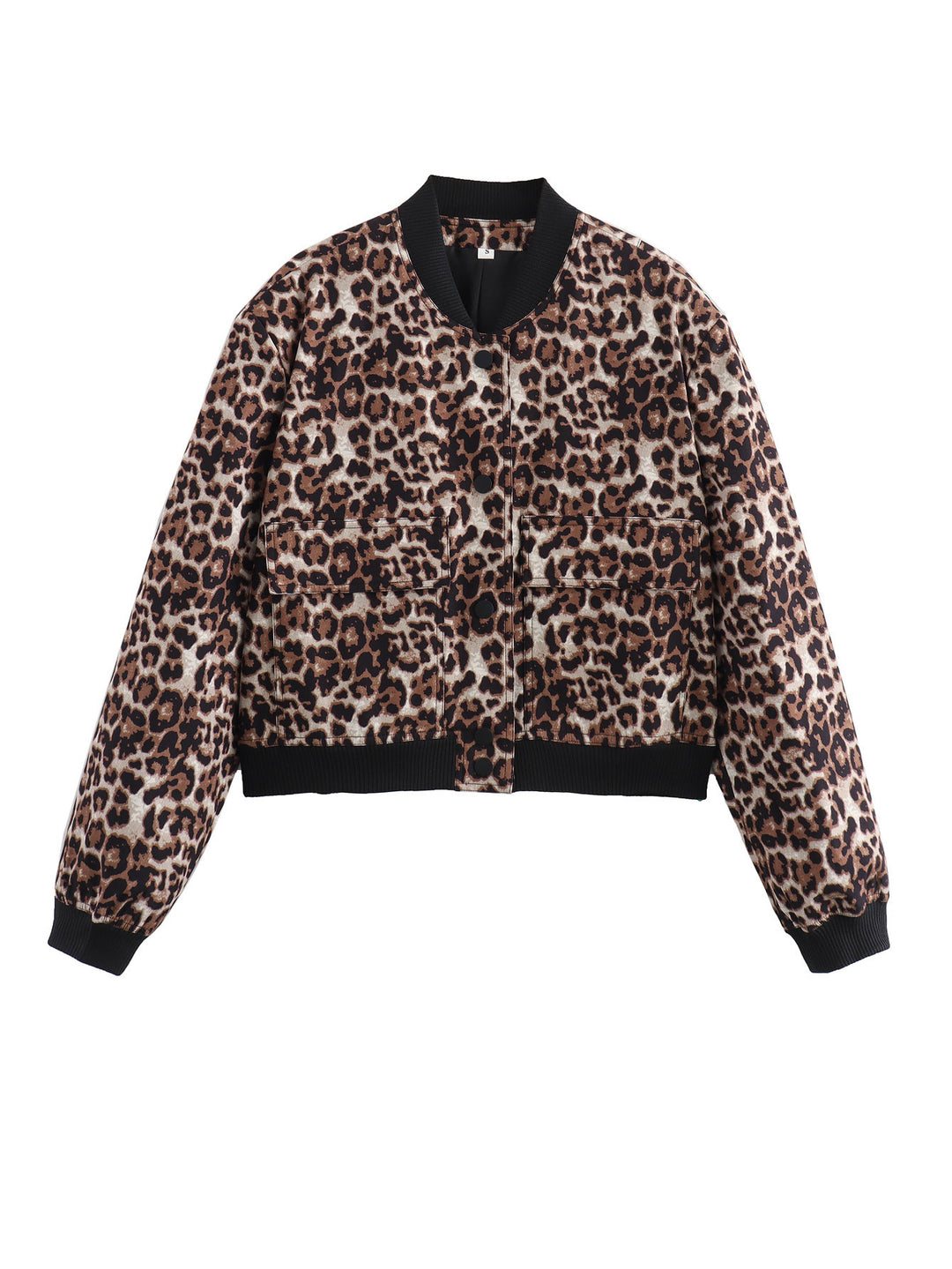 Damen modische Bomberjacke im tierischem Muster Drune