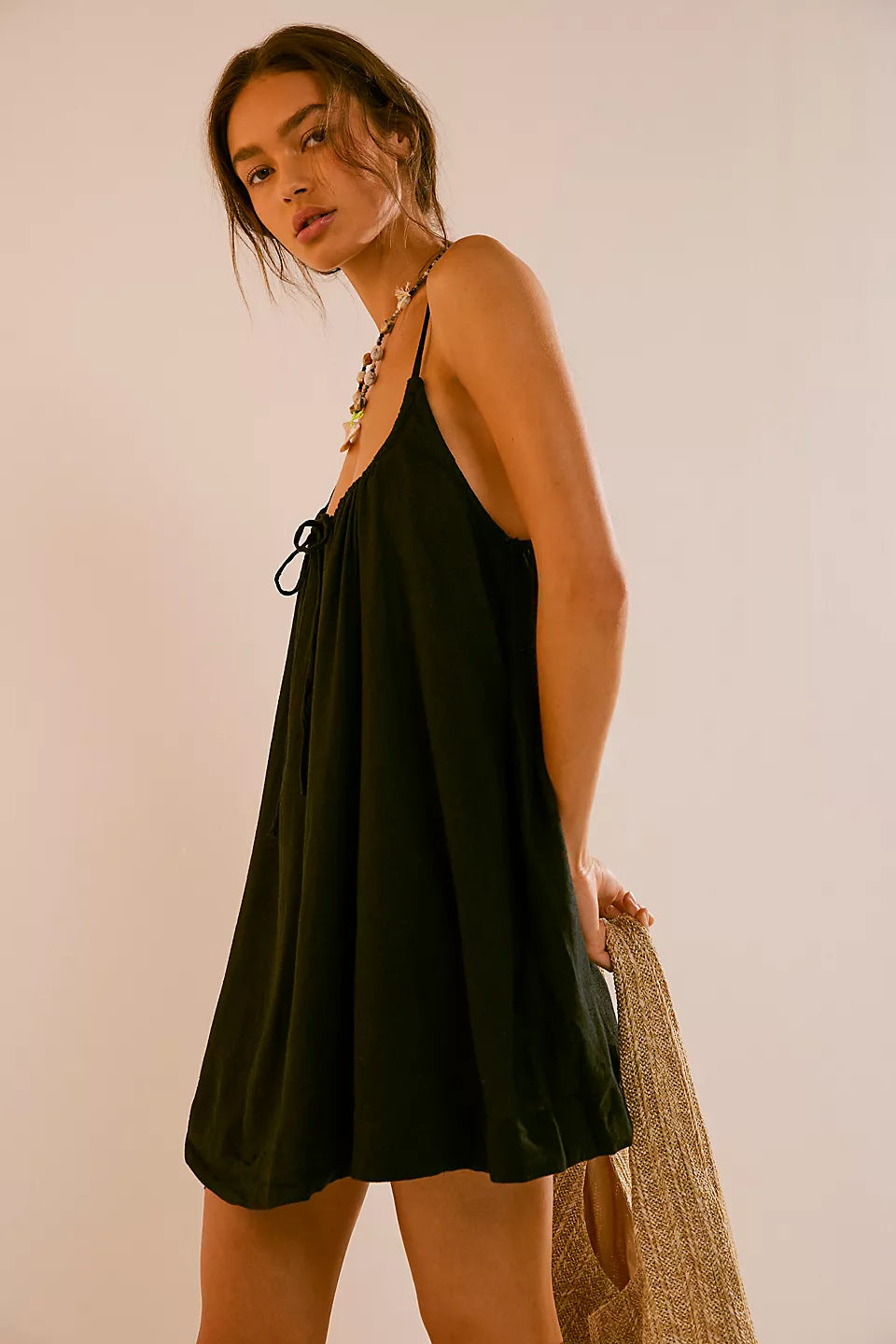 Damen lockeres Sommerkleid Drune