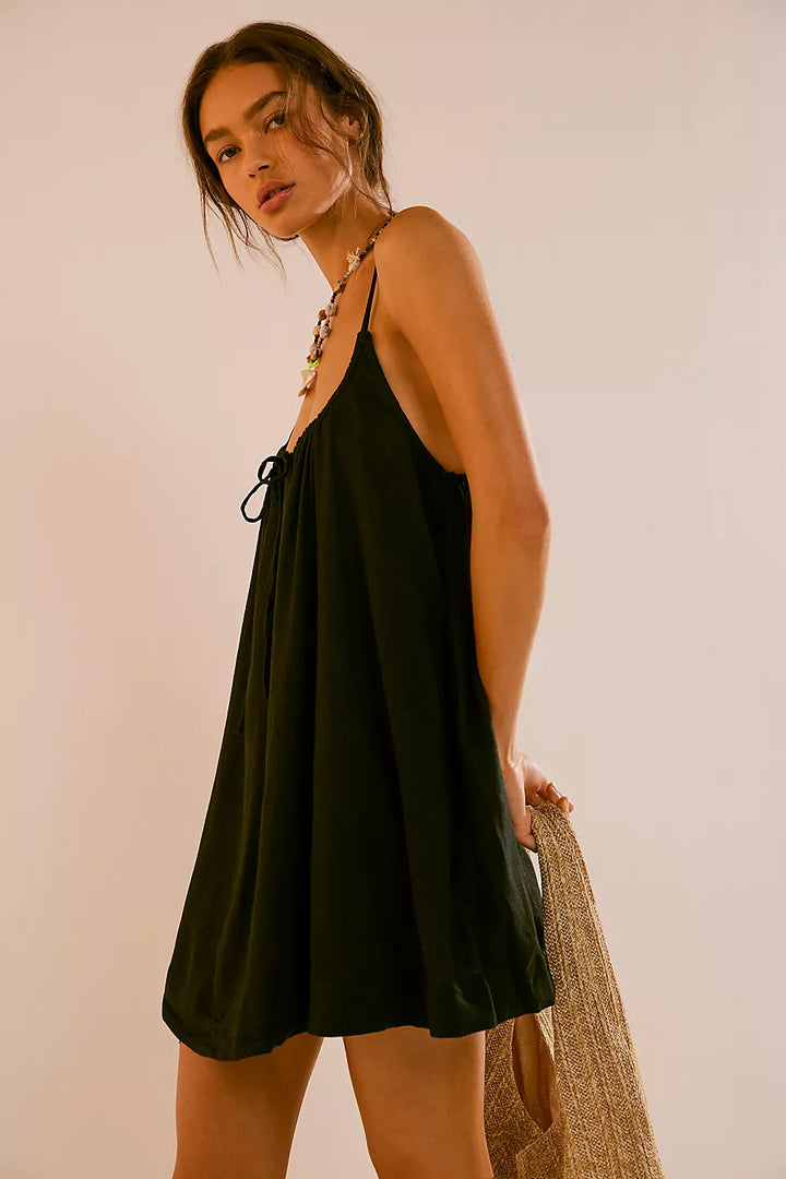 Damen lockeres Sommerkleid Drune