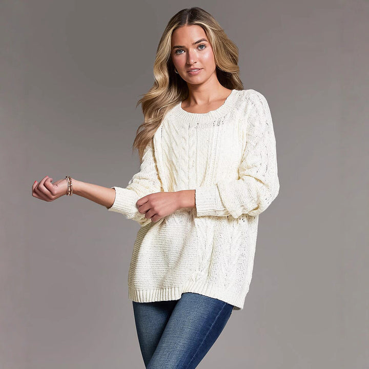 Damen Strickpullover Drune
