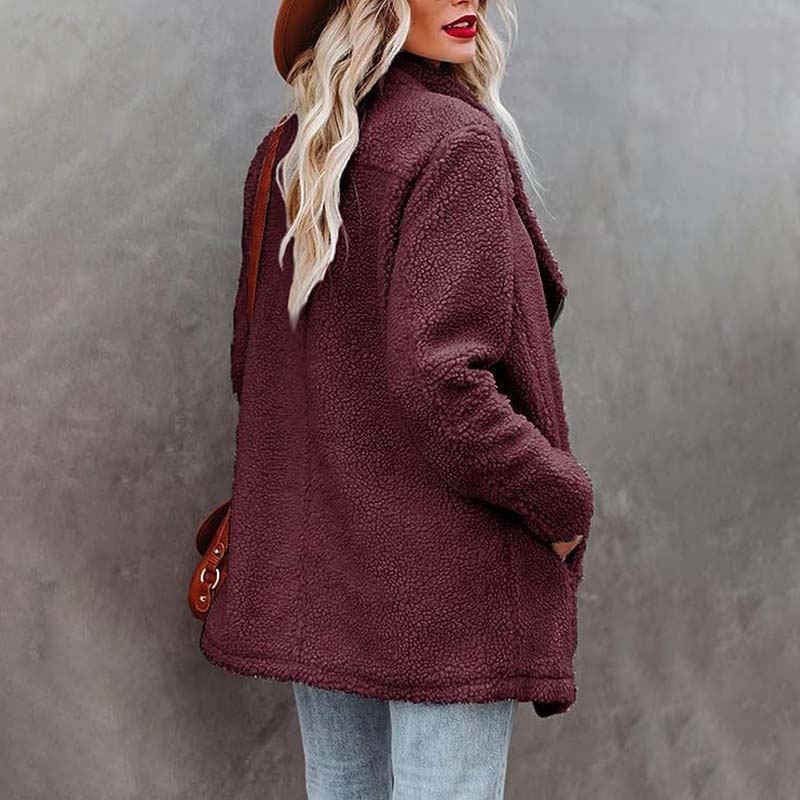 Drune | Sherpa Jacke Polyester Weich, Warm