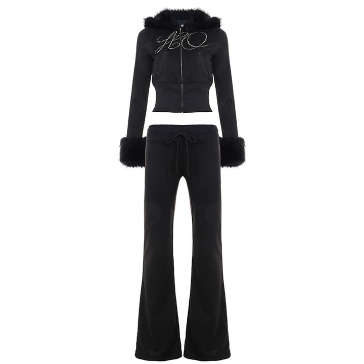 Damen Relaxed Fit Sporthose mit elastischem Bund und lässigem Schnitt Drune