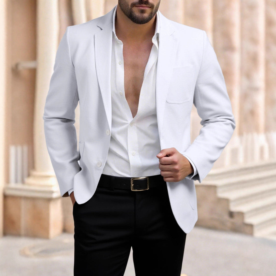 Herren eleganter Blazer mit modernem Schnitt Drune