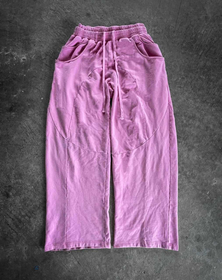 Damen Relaxed-Fit Freizeithose mit elastischem Bund und großen Seitentaschen Drune