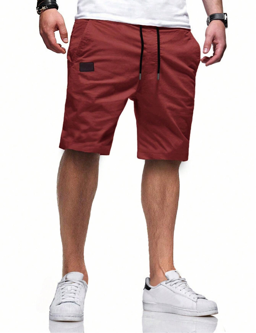 Herren bequeme Sport Shorts mit praktischen Taschen und elastischem Bund Drune