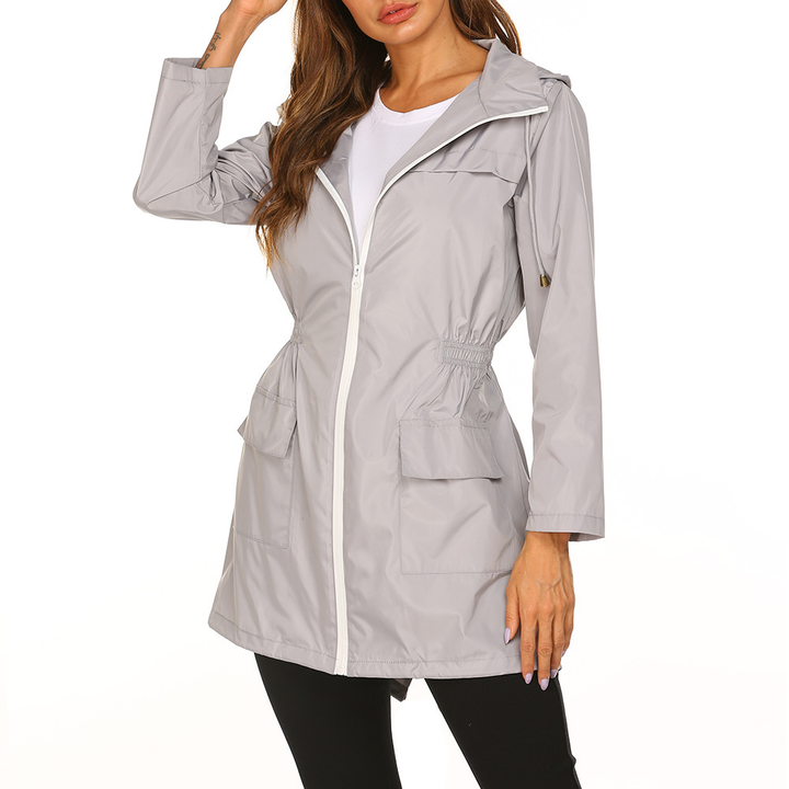 Drune | Damen Kapuzen-Regenjacke