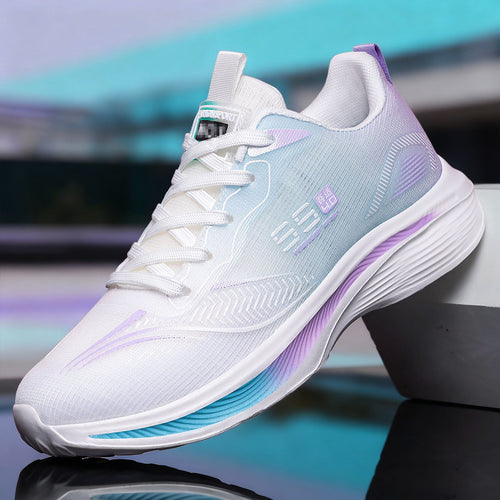Damen nan atmungsaktiver Komfort-Walking-Sneaker mit sockenähnlichem Einstieg und dämpfender EVA-Plateausohle Drune