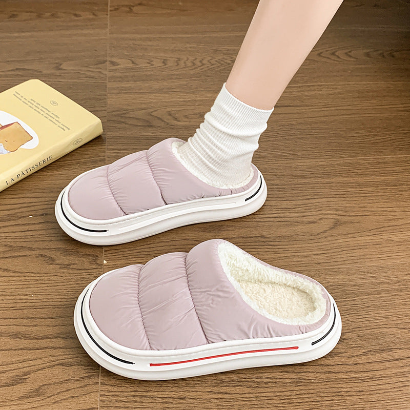 Damen Hausschuh-Sneaker mit kuscheliger Fütterung Drune