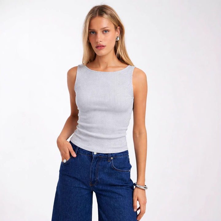 Damen Trägershirt mit verspieltem Polka-Dots-Muster Drune