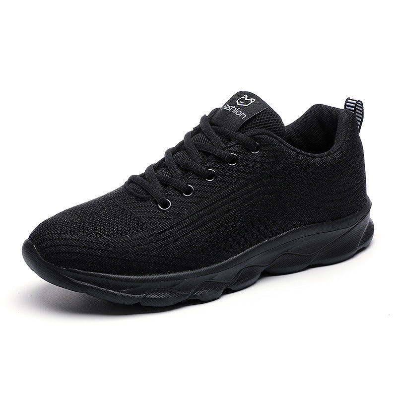 Damen nan ultraleichter Komfort-Gehsneaker für Alltag und Freizeit mit nahtlosem Strickobermaterial, reaktionsfreudiger Luftkissen-Zwischensohle und gepolstertem Fersenkragen Drune