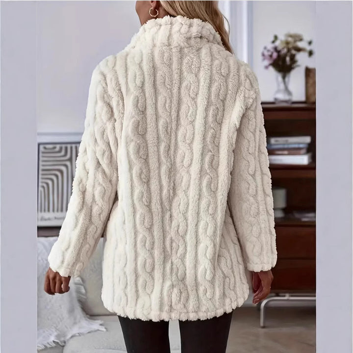 Damen Kuschelige und stilvolle Teddyjacke Drune