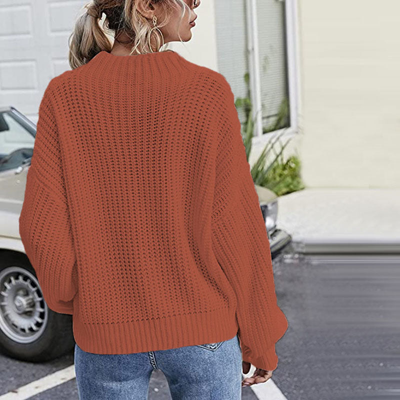Drune | Stylischer Pullover Aus Gedrehtem Strick für Damen