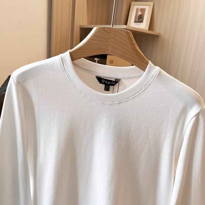 Damen Langarmshirt aus atmungsaktivem Baumwollmix mit modernem Schnitt Drune