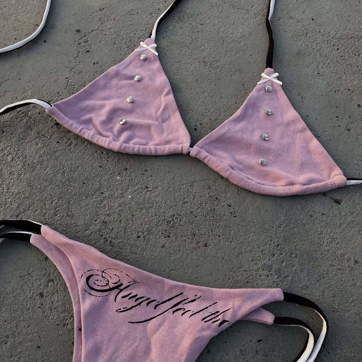 Damen verführerisches Bikini-Set mit einzigartigen Akzenten Drune