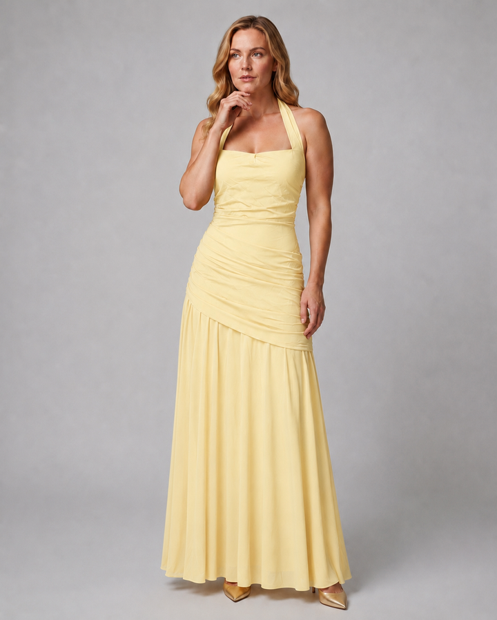 Damen Abendkleid mit elegantem, tailliertem Schnitt Drune