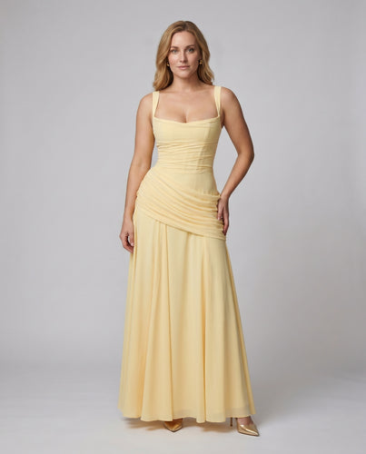 Damen Abendkleid mit elegantem, tailliertem Schnitt Drune