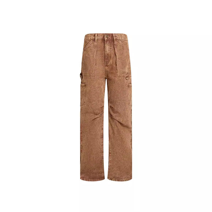 Damen Cargo-Jeans im lässigen Schnitt mit praktischen Taschen Drune
