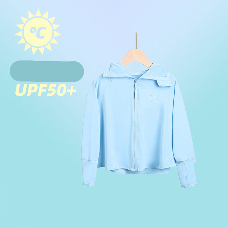 Damen leichte UV-Schutzjacke mit Kapuze Drune