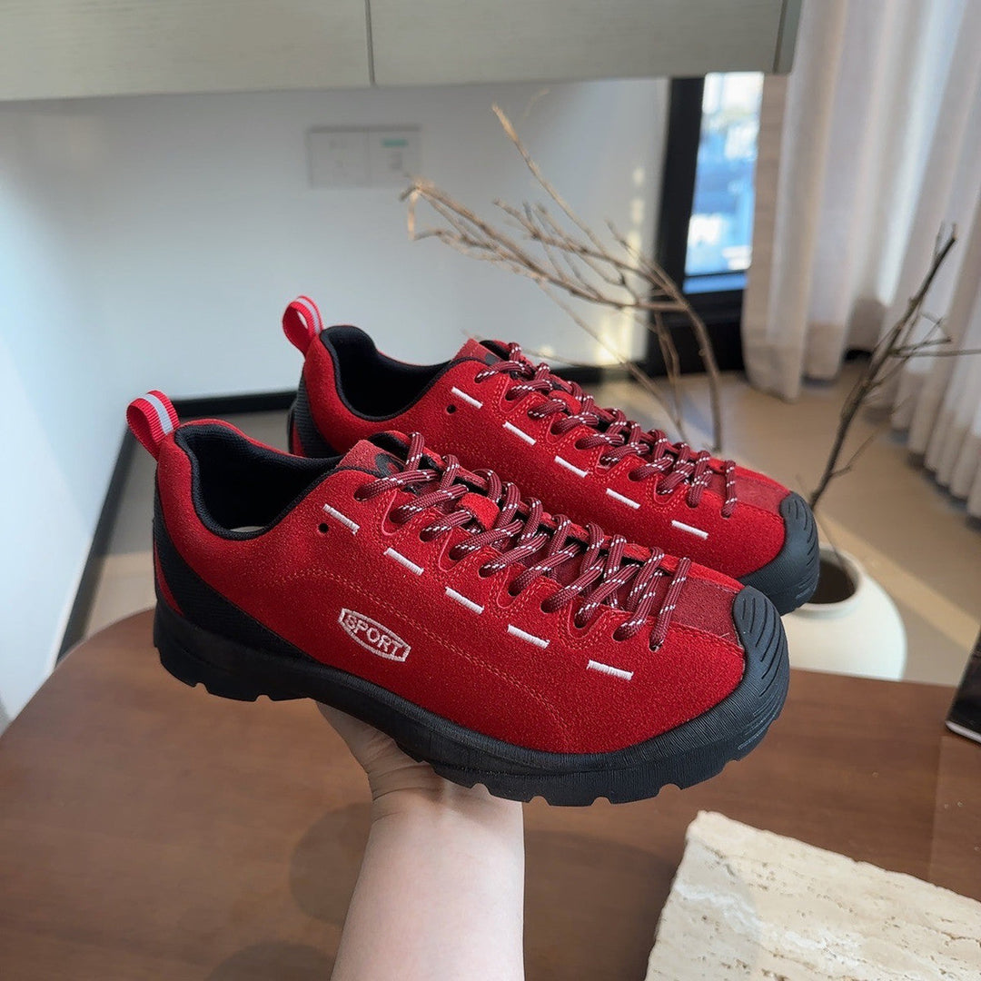 Damen Atmungsaktive Outdoor-Sneaker mit rutschfester Sohle Drune