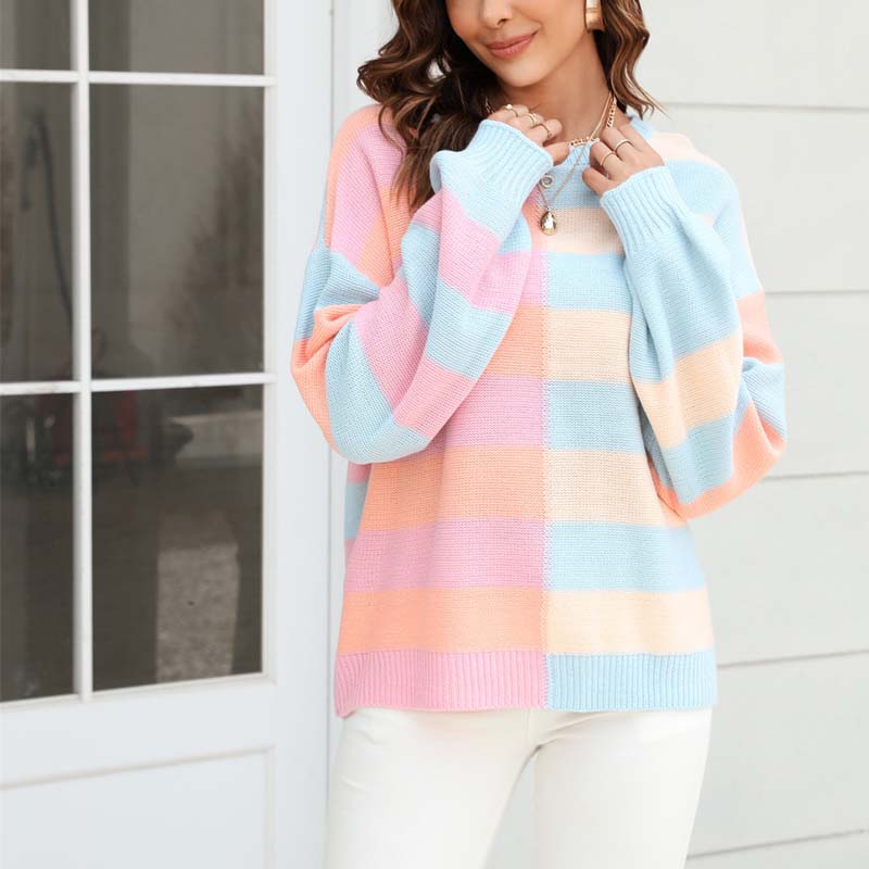 Drune | Gestreifter Strickpullover für Stilvolle Outfits