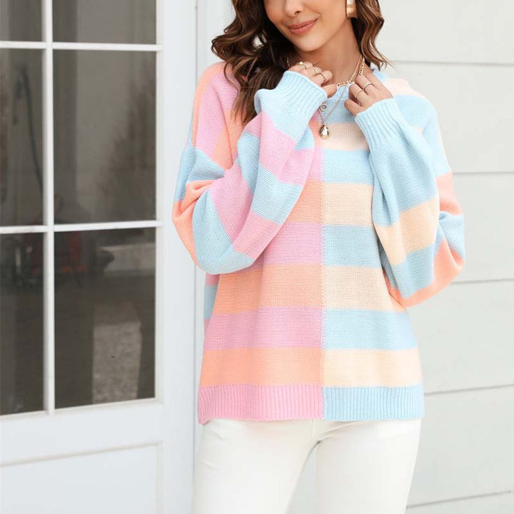 Drune | Gestreifter Strickpullover für Stilvolle Outfits