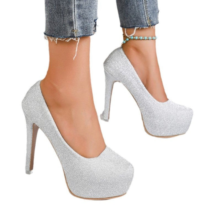 Damen Glitzernde High Heels Drune