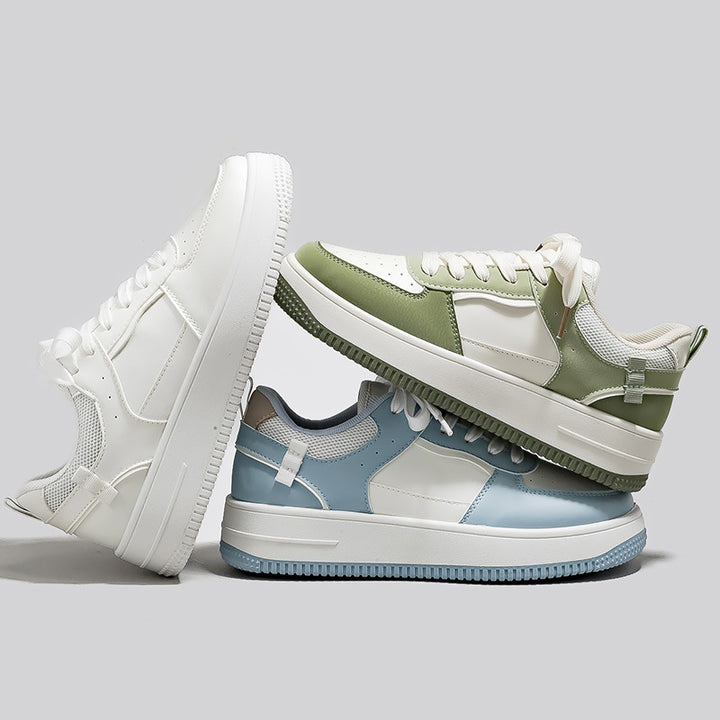 Damen Sneaker im minimalistischen Design mit atmungsaktiver Mesh-Oberfläche und gepolsterter Sohle Drune