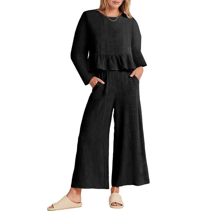 Damen modisches Zweiteiliges Set Drune