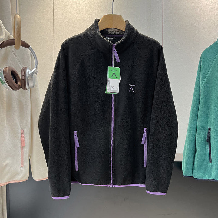 Damen weiche Fleecejacke mit praktischem Reißverschluss Drune