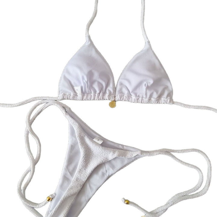 Damen Triangel-Bikini mit raffinierten Details Drune