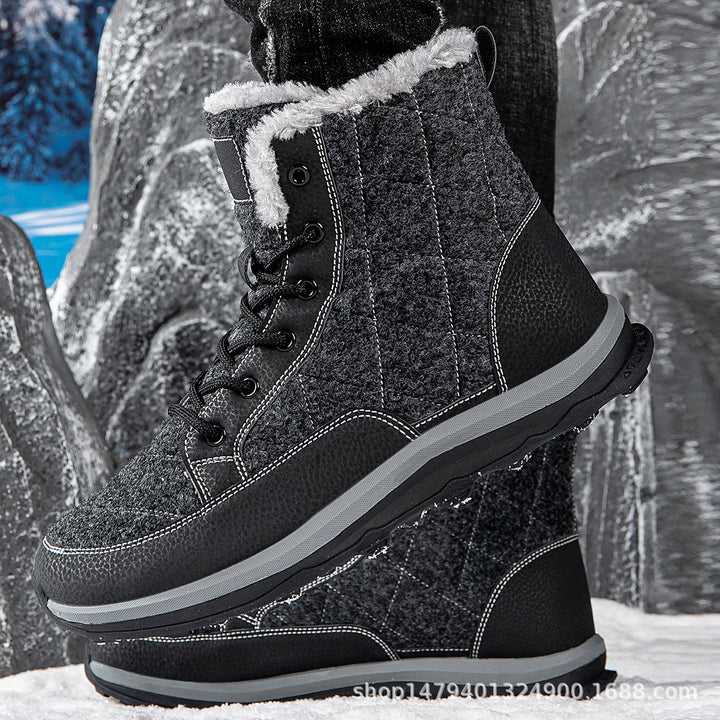 Damen Winterboots mit isolierendem Fleece-Futter und rutschfester Sohle Drune