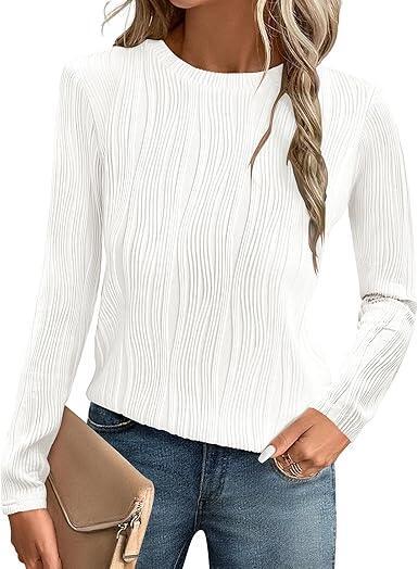 Damen Elegantes und komfortables Langarmtop Drune