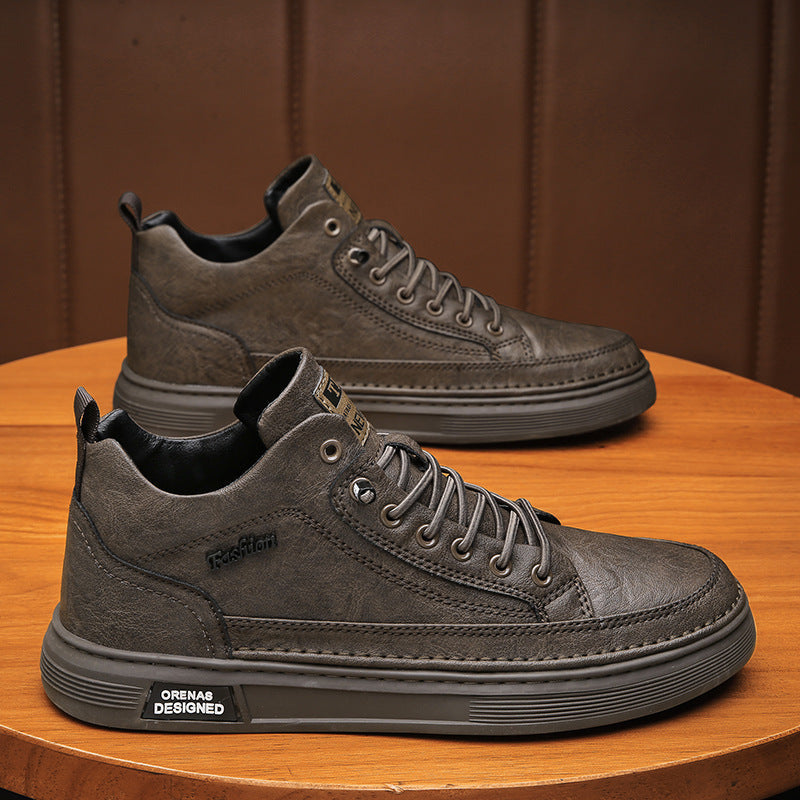Damen modische und sportive hohe Sneakers mit stylishen Details Drune