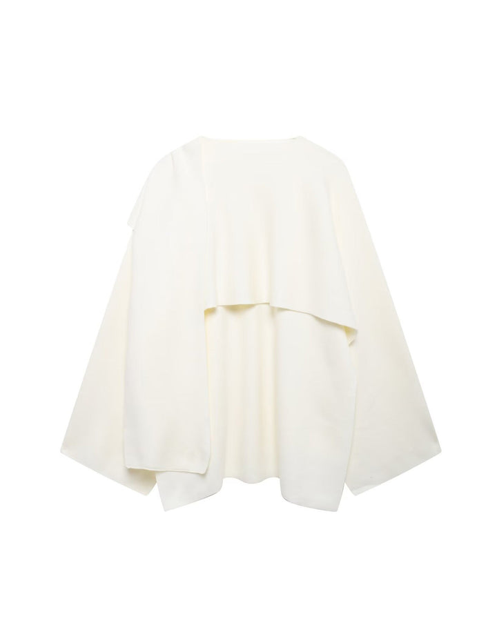 Drune | Schal Kurzer Strickmantel