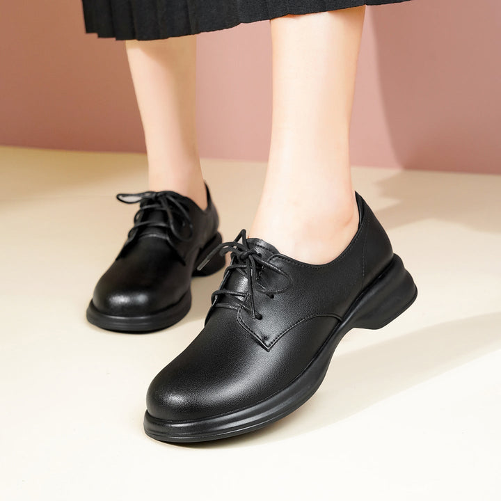 Damen Komfortable Schnürschuhe mit dämpfender Sohle und ergonomischer Passform Drune