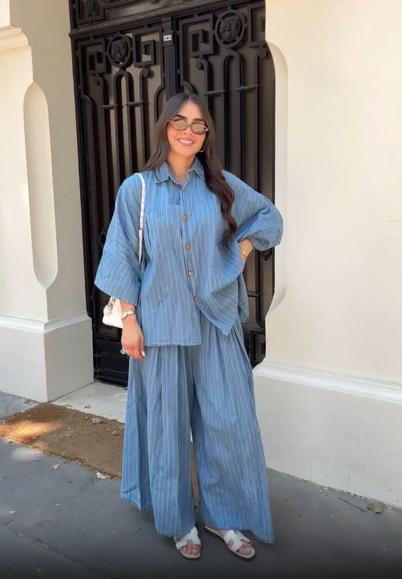 Damen lässiges 2-in-1 Outfit Drune