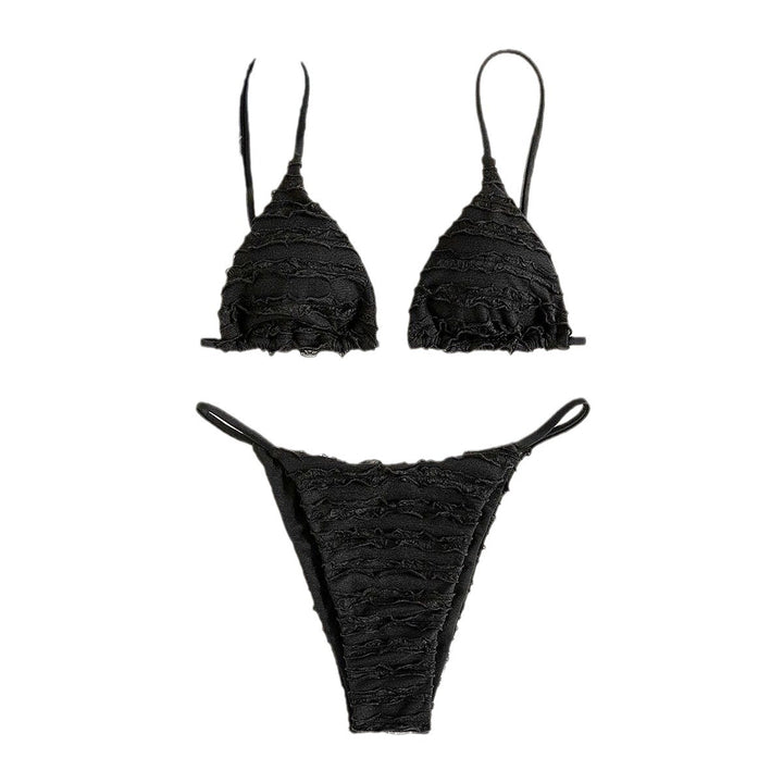 Damen Triangel-Bikini mit voluminösem Rüschendesign Drune