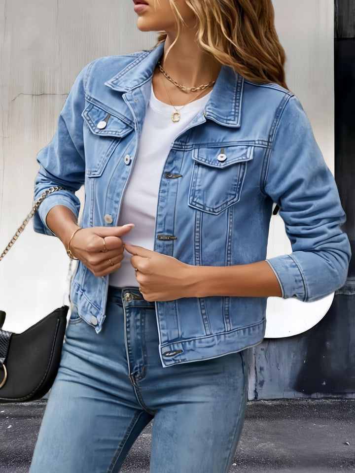 Damen Lässige Utility-Jacke mit strukturierten Details Drune