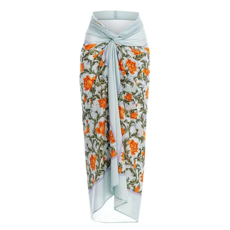 Damen Schwimmanzug mit floralem Design und raffinierter Cut-Out-Optik Drune