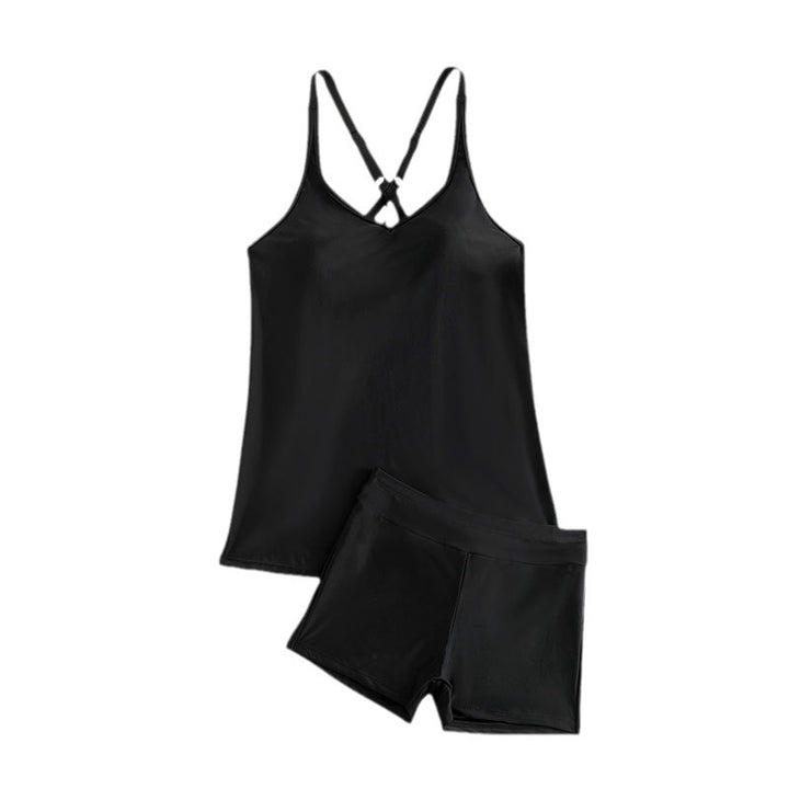 Damen Sportliches Badeoutfit mit elegantem Racerback Drune