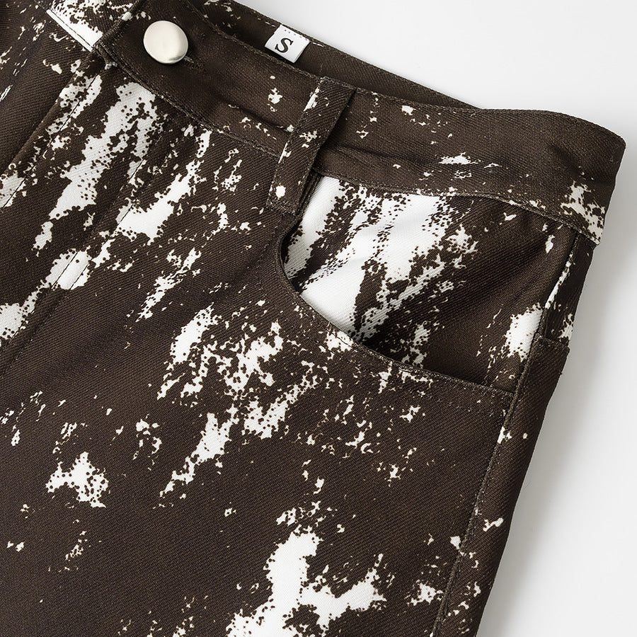 Damen modische Jacke im kreativen Muster Drune