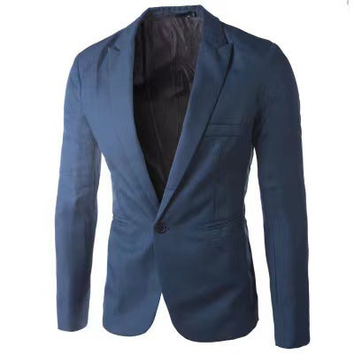 Herren Casual Sakko Baumwolle