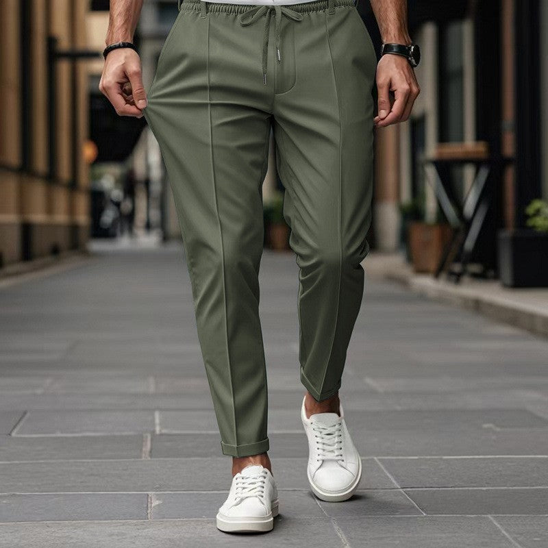 Herren modische Slim-Fit Jogginghose mit elastischem Bund und praktischen Seitentaschen Drune