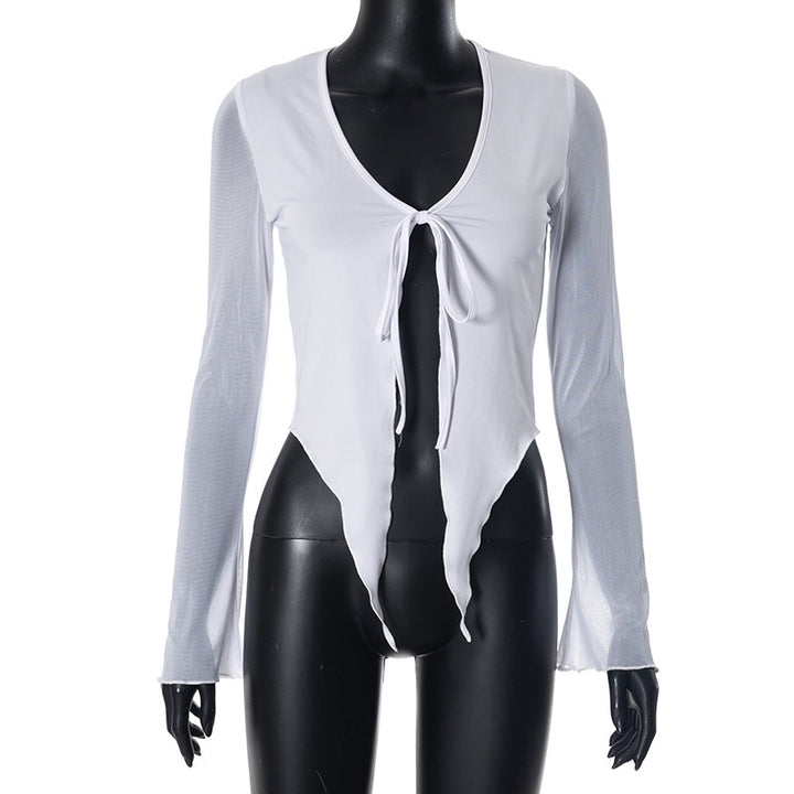 Damen Body mit geflochtenem Taillendetail Drune