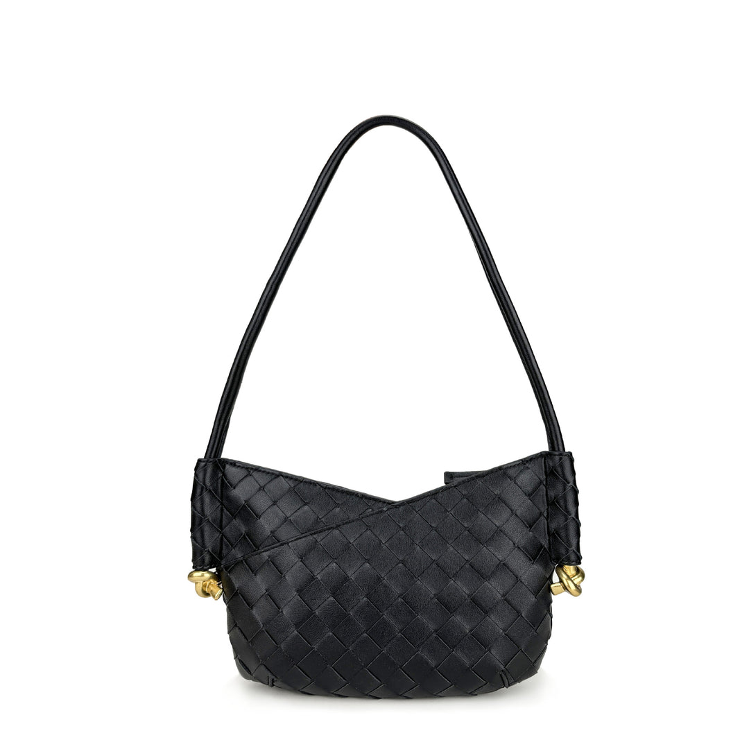 Damen Gewebte Lederhandtasche Drune