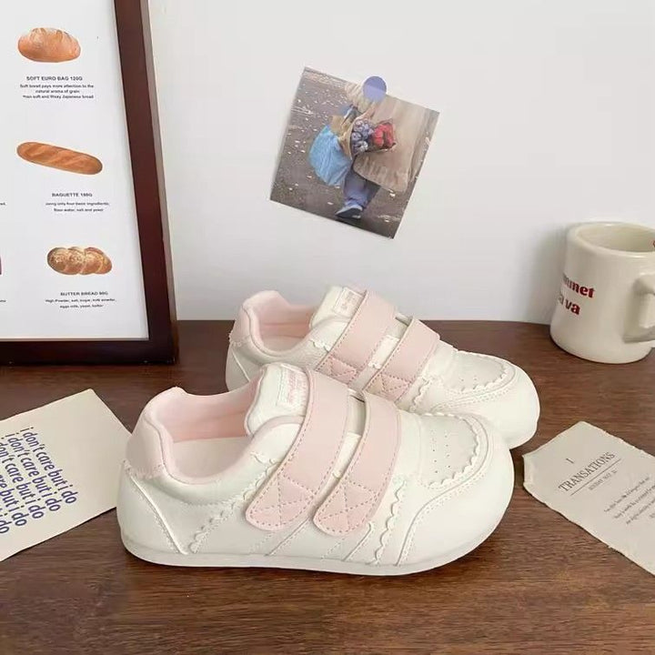 Damen Kinder Sneaker mit praktischem Klettverschluss Drune