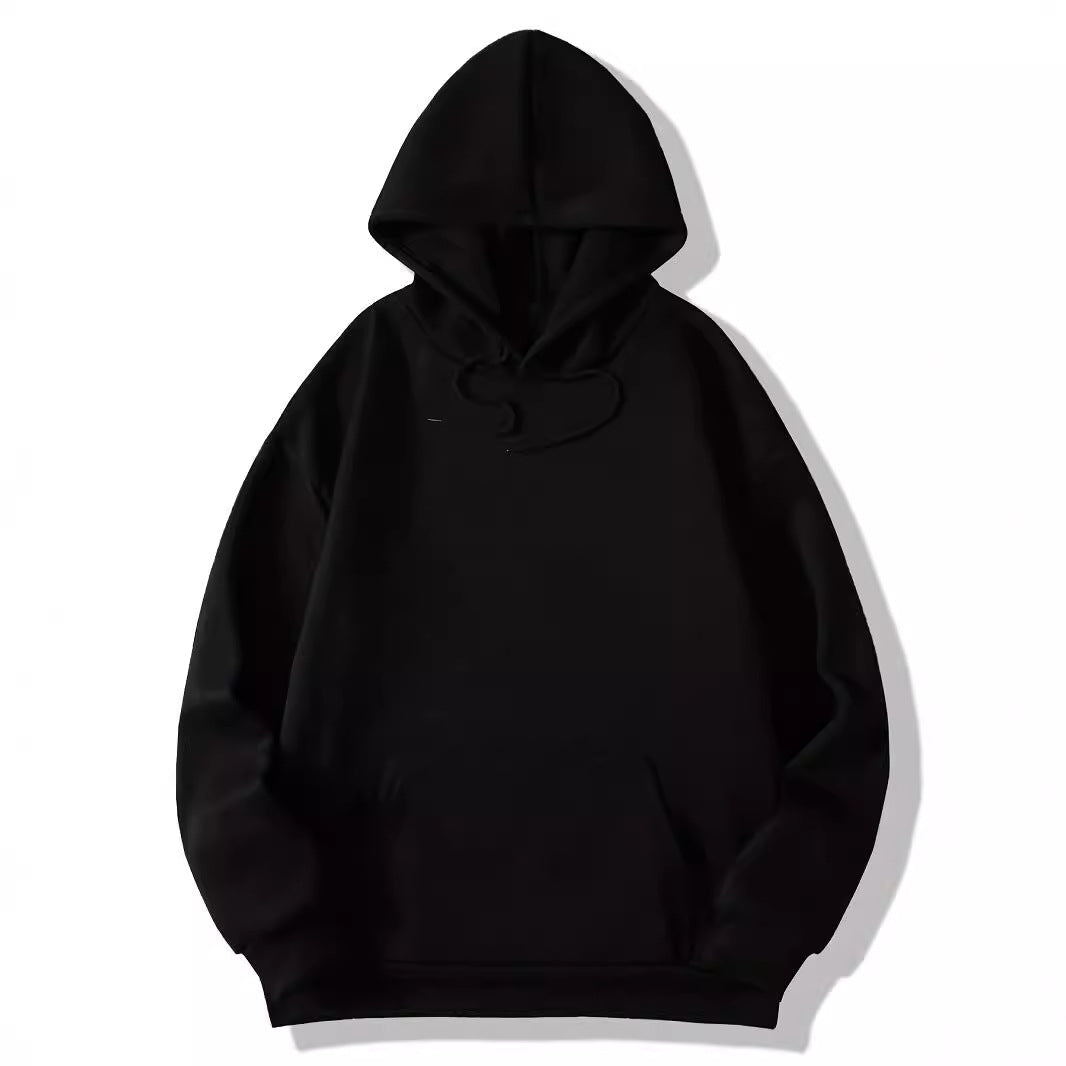 Damen Oversized Kapuzenpullover mit Kängurutasche Drune