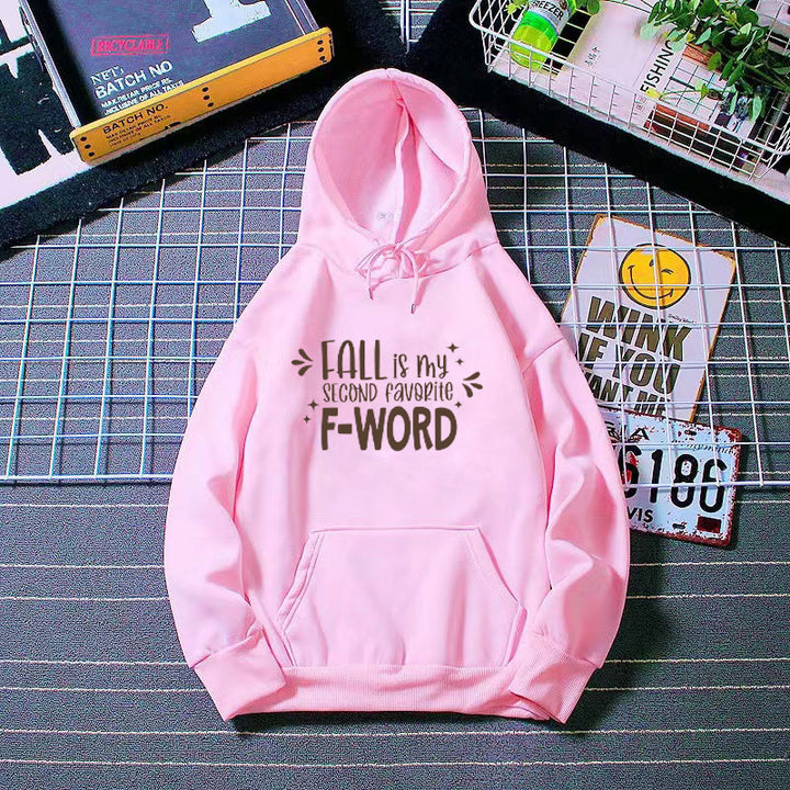 Damen Kapuzenpullover mit witzigem Spruch und lässigem Schnitt Drune