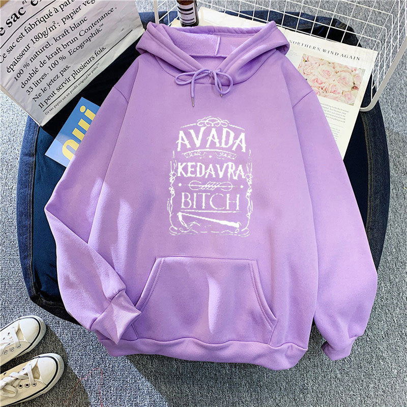 Damen Kapuzenpullover mit kreativen Grafikdesign Drune