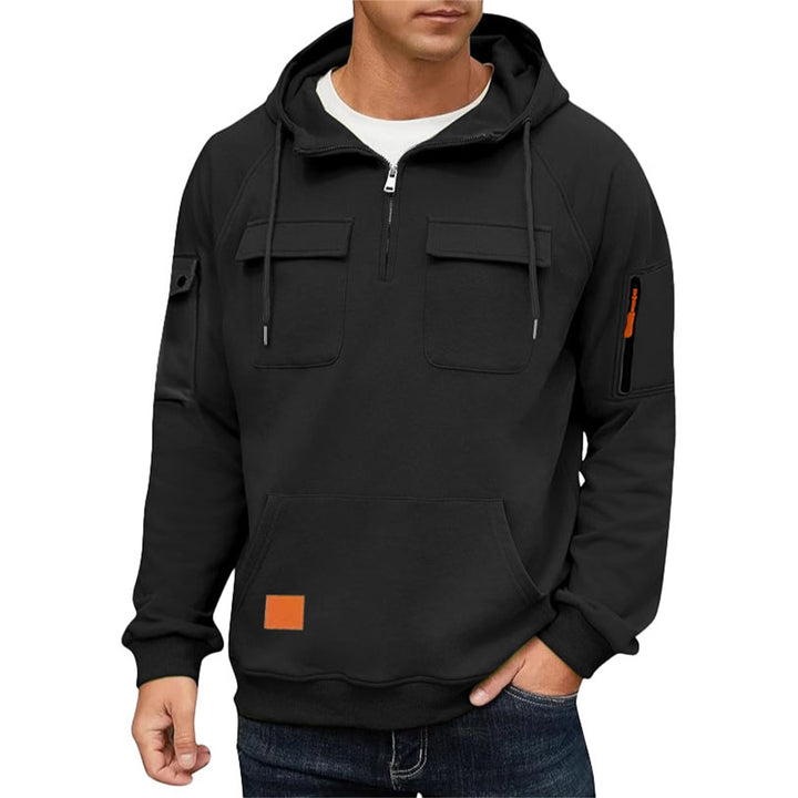 Herren Alltags-Hoodie mit praktischen Taschen Drune